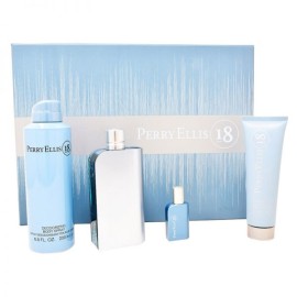 Perfume Perry Ellis 18 Set para hombre