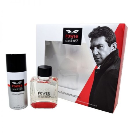 Perfume Antonio Banderas Power Of Seduction Set para hombre